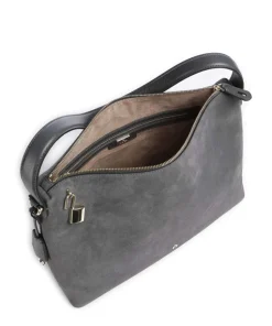 AIGNER Shoulder Bags|Hobo Bags-Delia L Hobo bag brushed leather