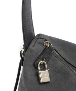 AIGNER Shoulder Bags|Hobo Bags-Delia M Hobo bag brushed leather