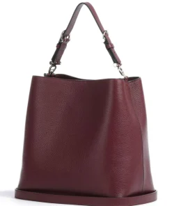 AIGNER Shoulder Bags|Hobo Bags-Delia M Hobo bag grained cow leather