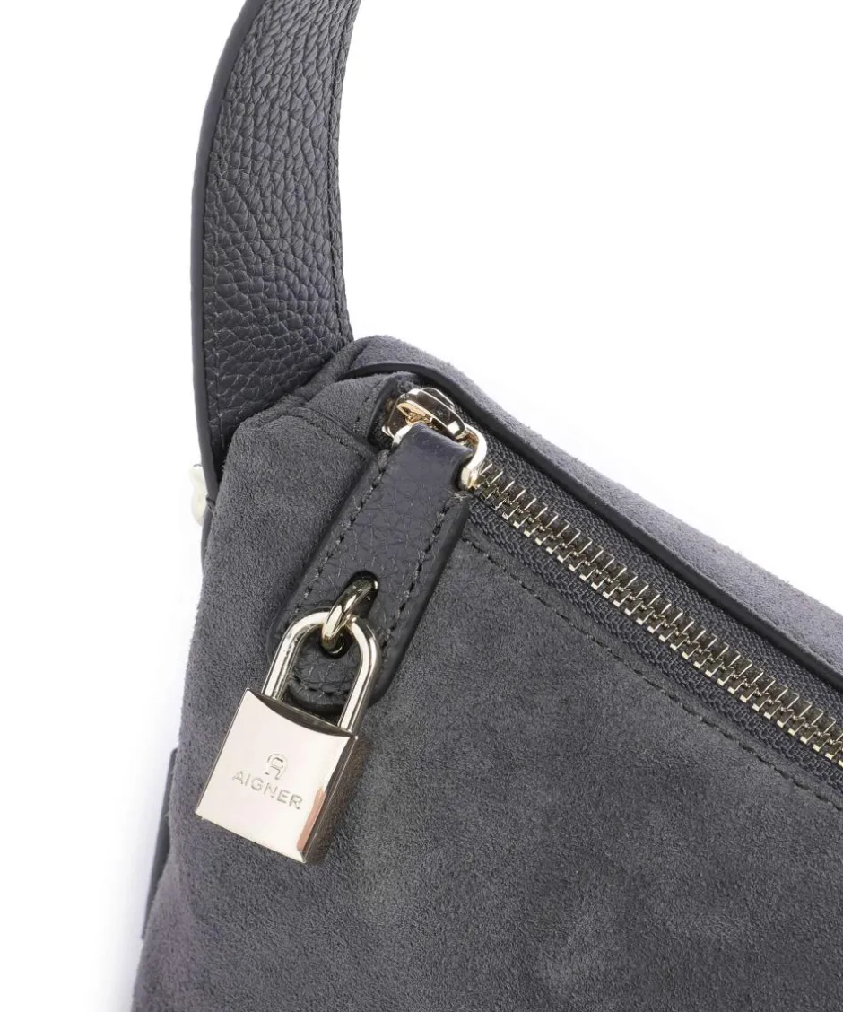AIGNER Shoulder Bags|Crossbody Bags-Delia S Shoulder bag brushed leather