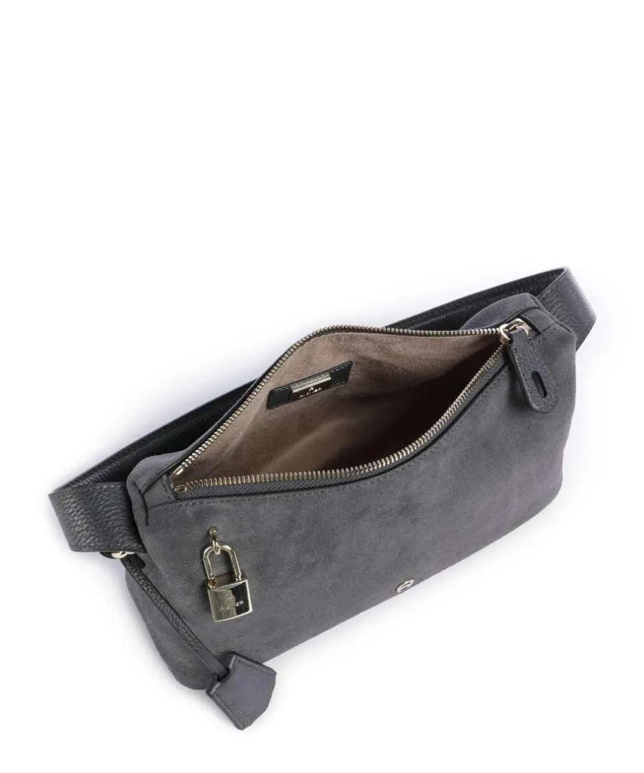 AIGNER Shoulder Bags|Crossbody Bags-Delia S Shoulder bag brushed leather