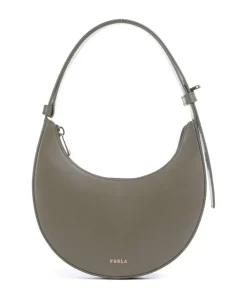 Furla Shoulder Bags-Delizia Mini Shoulder bag fine grain leather