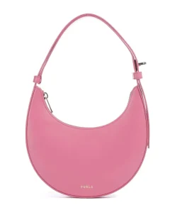 Furla Shoulder Bags-Delizia Mini Shoulder bag fine grain leather