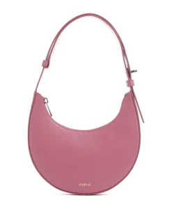 Furla Shoulder Bags-Delizia Mini Shoulder bag fine grain leather