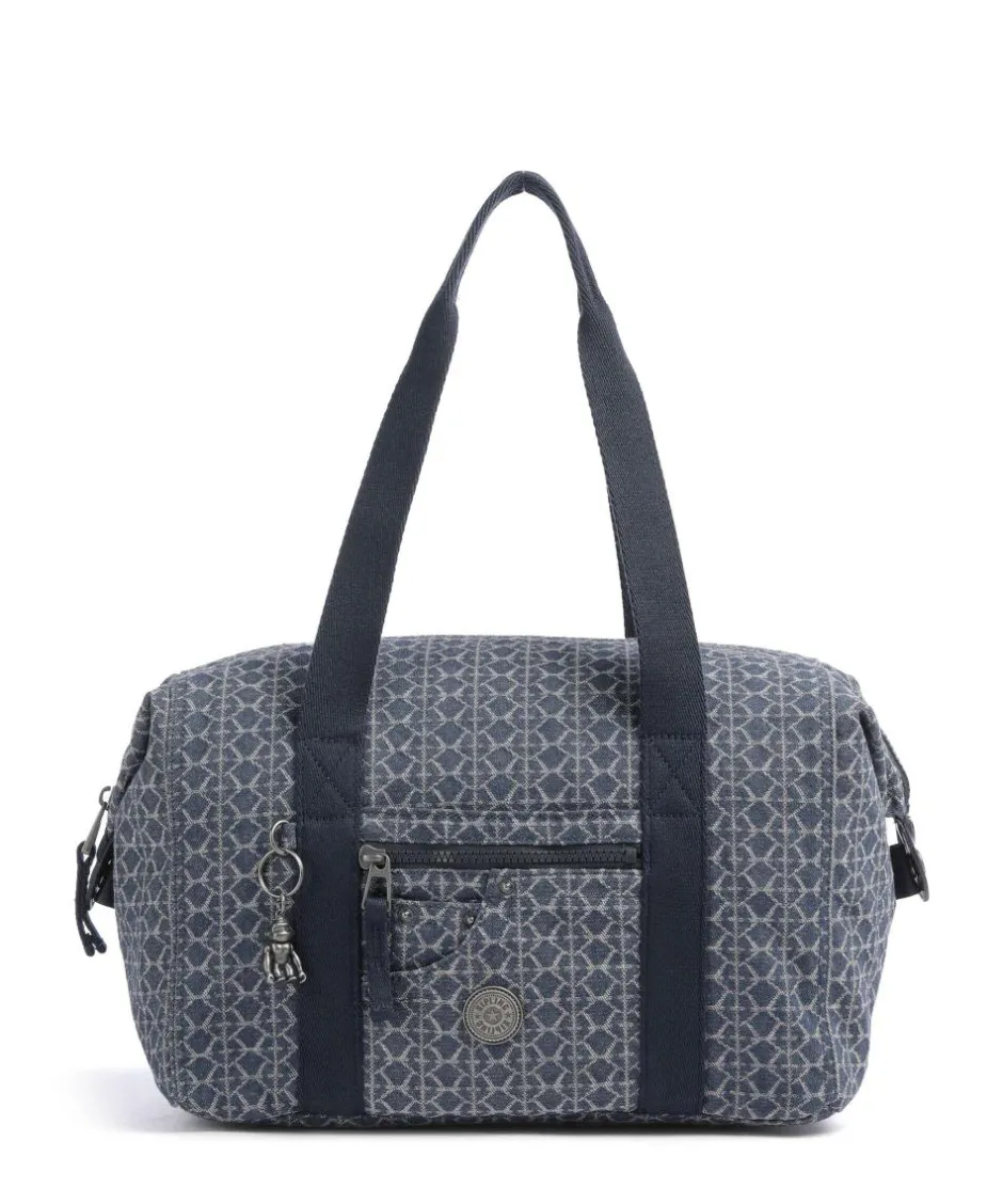 Kipling Tote Bags-Denim Love Casual Art Tote bag cotton