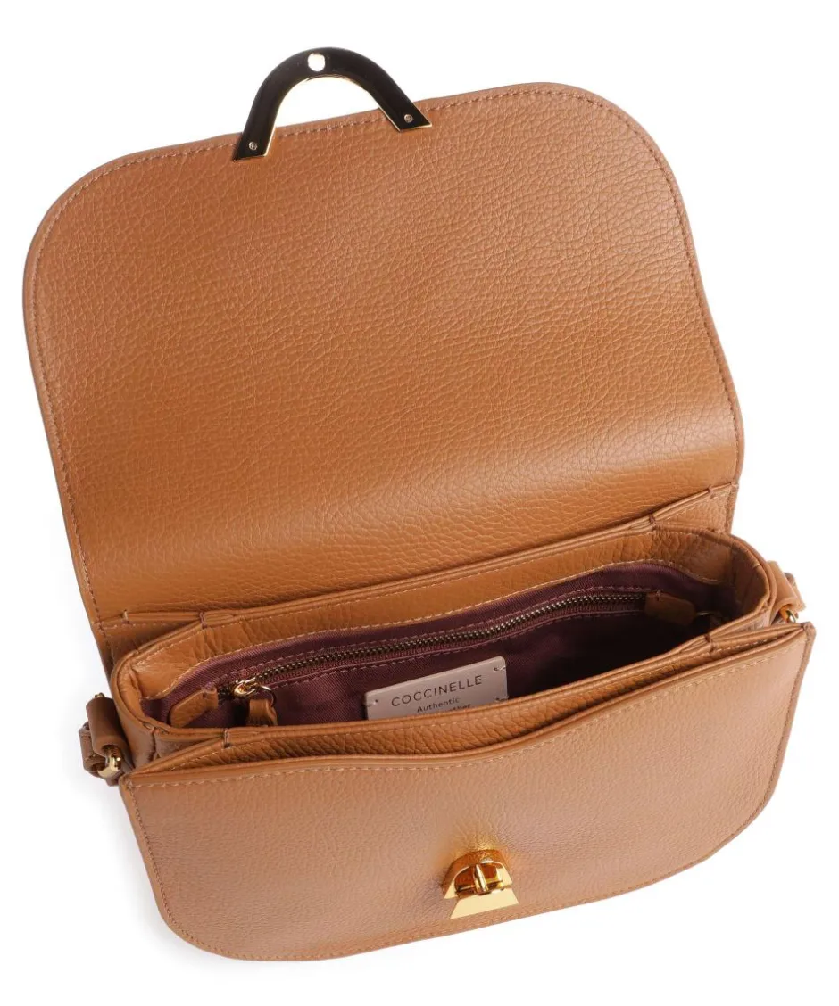 Coccinelle Crossbody Bags-Dew Crossbody bag grained leather