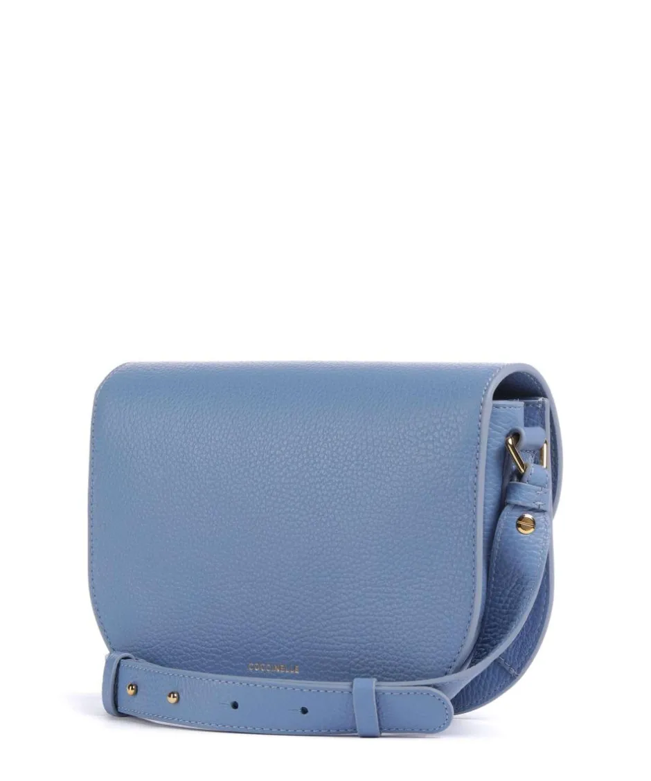 Coccinelle Crossbody Bags-Dew Crossbody bag grained leather