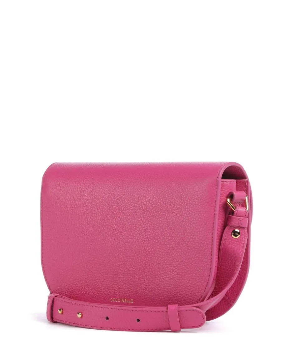 Coccinelle Crossbody Bags-Dew Crossbody bag grained leather