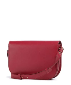Coccinelle Shoulder Bags-Dew Shoulder bag grained leather