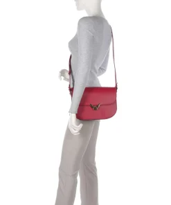 Coccinelle Shoulder Bags-Dew Shoulder bag grained leather