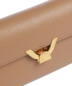 Coccinelle Clutch & Evening Bags|Shoulder Bags-Dew Shoulder bag grained cow leather