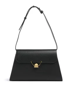 Coccinelle Shoulder Bags-Dew Shoulder bag grained leather