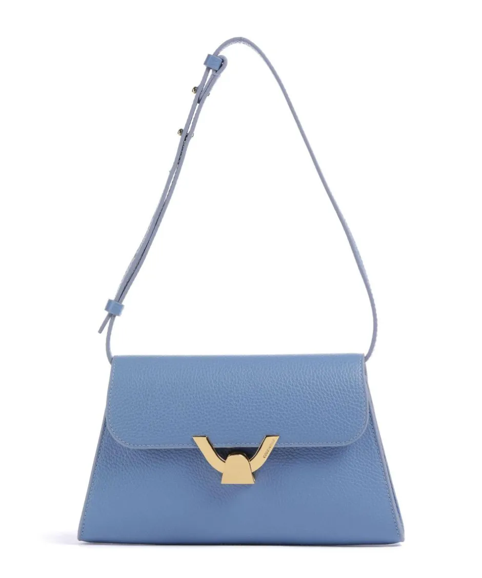Coccinelle Shoulder Bags|Crossbody Bags-Dew Shoulder bag grained cow leather