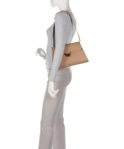 Coccinelle Shoulder Bags-Dew Shoulder bag grained leather