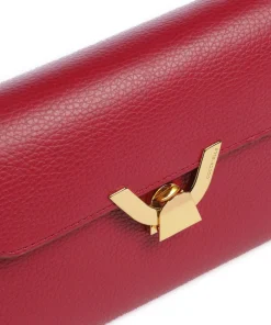 Coccinelle Clutch & Evening Bags|Shoulder Bags-Dew Shoulder bag grained cow leather
