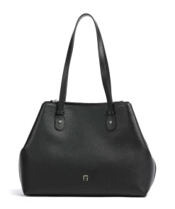 AIGNER Tote Bags-Diadora L Tote bag grained cow leather