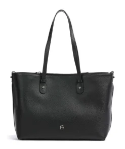 AIGNER Tote Bags-Diadora L Tote bag grained cow leather