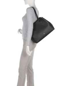 AIGNER Tote Bags-Diadora L Tote bag grained cow leather