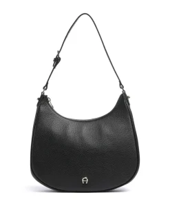 AIGNER Shoulder Bags|Hobo Bags-Diadora M Hobo bag grained cow leather