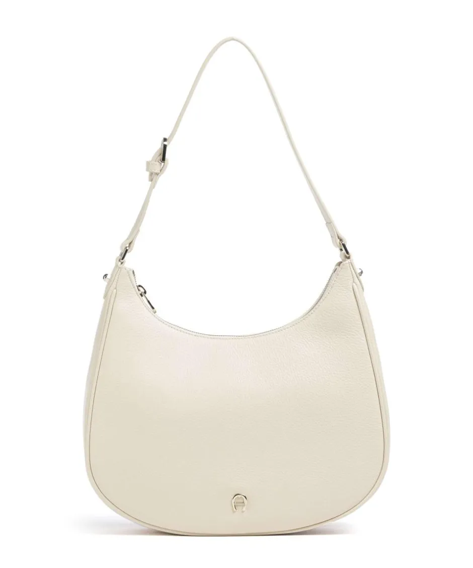 AIGNER Shoulder Bags|Hobo Bags-Diadora M Hobo bag grained cow leather
