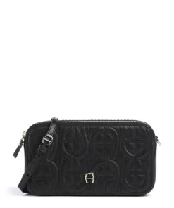 AIGNER Phone Bags|Crossbody Bags-Diadora Phone bag embossed leather