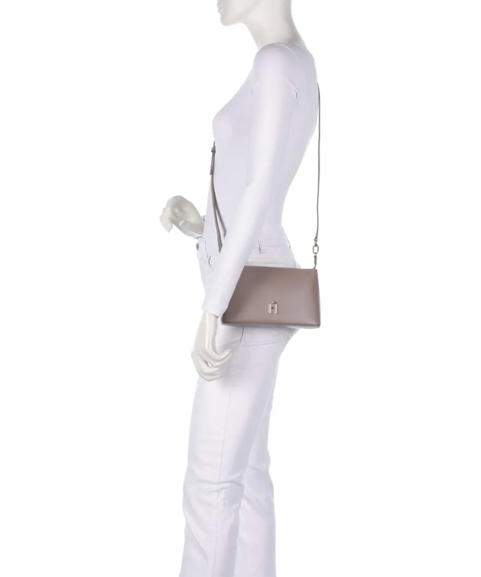 Furla Clutch & Evening Bags|Crossbody Bags-Diamante Mini Crossbody bag fine grain leather