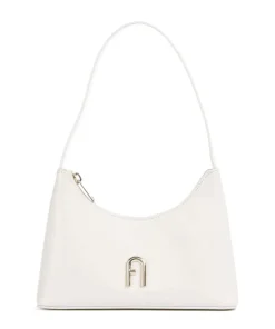 Furla Shoulder Bags-Diamante Mini Shoulder bag fine grain leather