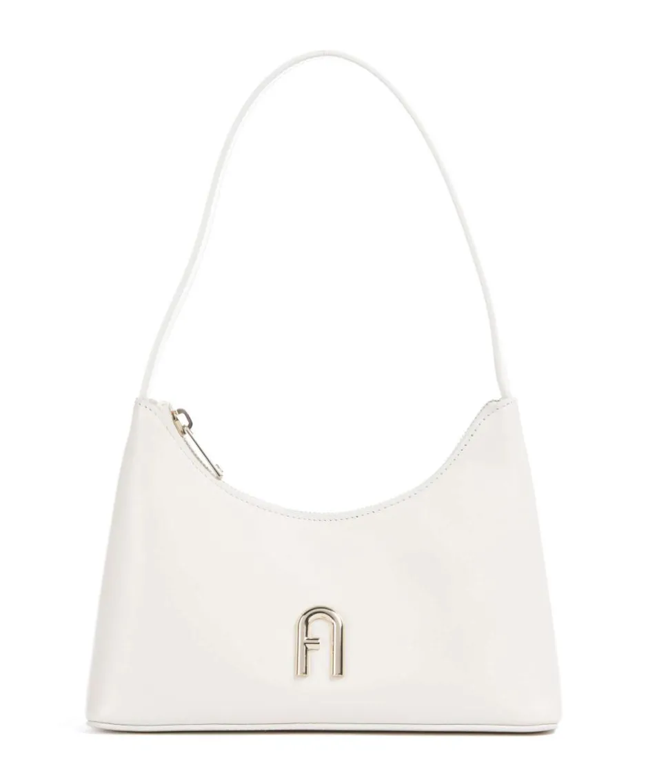 Furla Shoulder Bags-Diamante Mini Shoulder bag fine grain leather