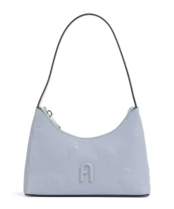 Furla Shoulder Bags-Diamante Mini Shoulder bag fine grain leather