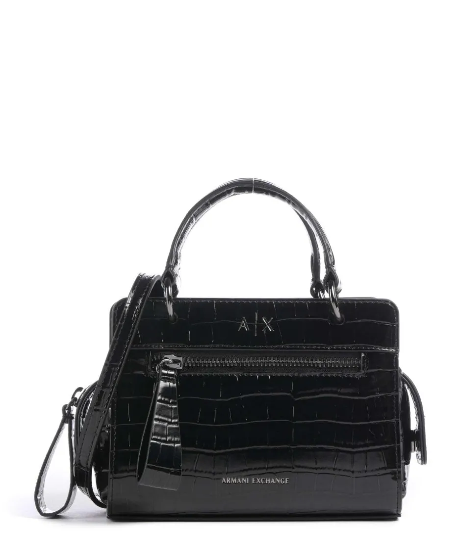 Armani Exchange Clutch & Evening Bags|Handbags-Diane Mini Croco Crossbody bag imitation leather