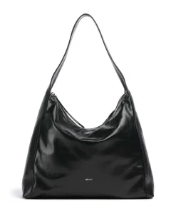 Abro Shoulder Bags|Hobo Bags-Dioniso Amber Hobo bag fine grain leather