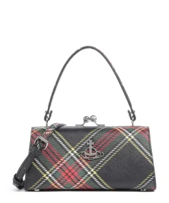 Vivienne Westwood Handbags|Crossbody Bags-Doll Frame Saffiano Printed XL Handbag imitation leather