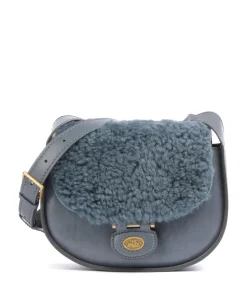 The Bridge Crossbody Bags-Dora Wow Crossbody bag fine grain leather, faux fur