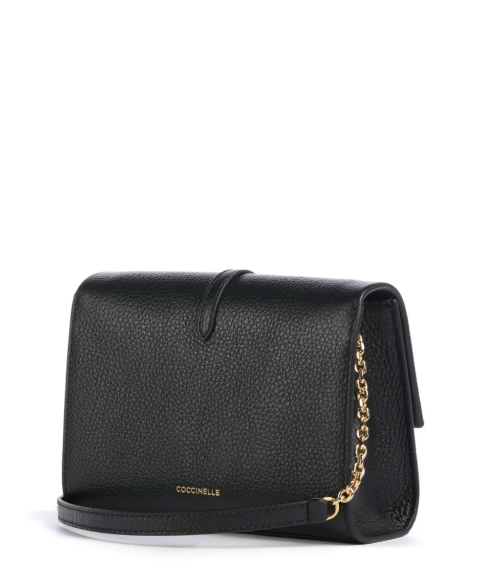 Coccinelle Crossbody Bags-Dorian Crossbody bag grained cow leather