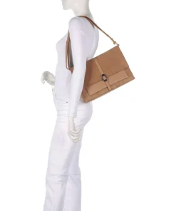 Coccinelle Shoulder Bags-Dorian Shoulder bag brushed cow leather