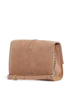 Coccinelle Crossbody Bags-Dorian Suede Crossbody bag brushed cow leather