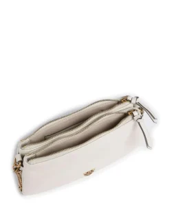 Pinko Shoulder Bags|Crossbody Bags-Double Mini Shoulder bag softly grained calfskin