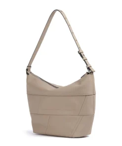 Liebeskind Shoulder Bags|Hobo Bags-Edda Calf Optic M Hobo bag fine grain cow leather