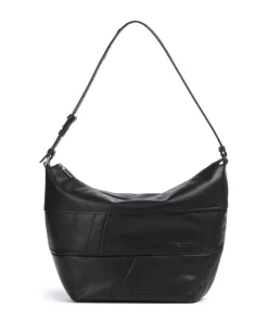 Liebeskind Shoulder Bags|Hobo Bags-Edda Calf Optic M Hobo bag fine grain cow leather