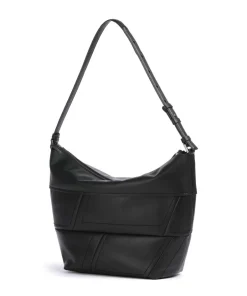 Liebeskind Shoulder Bags|Hobo Bags-Edda Calf Optic M Hobo bag fine grain cow leather