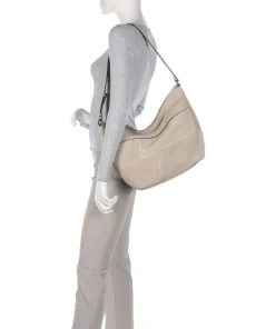 Liebeskind Shoulder Bags|Hobo Bags-Edda Promo Suede M Hobo bag brushed leather, fine grain leather