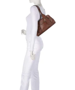 The Bridge Shoulder Bags-Elena Shoulder bag fine grain cow leather