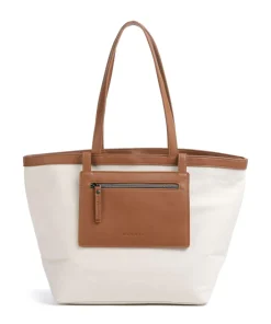 Bugatti Tote Bags-Elena Tote bag 13″ canvas, imitation leather