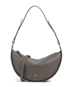 AIGNER Shoulder Bags|Hobo Bags-Eliza S Hobo bag grained cow leather