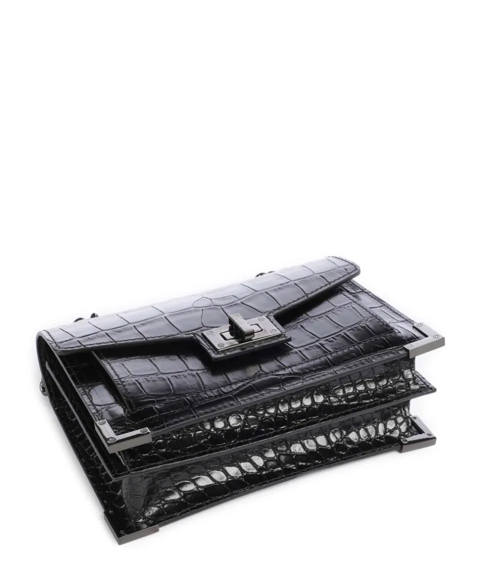 The Kooples Clutch & Evening Bags|Shoulder Bags-Emily Shoulder bag embossed cow leather