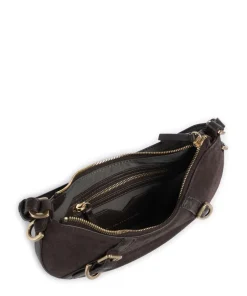 Les Visionnaires Shoulder Bags|Crossbody Bags-Enya Cozy Mini Shoulder bag brushed leather