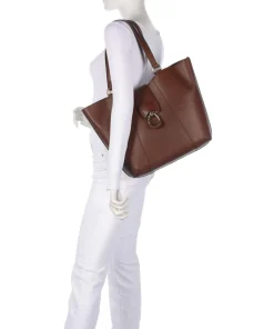 The Bridge Tote Bags-Erica Tote bag fine grain cow leather