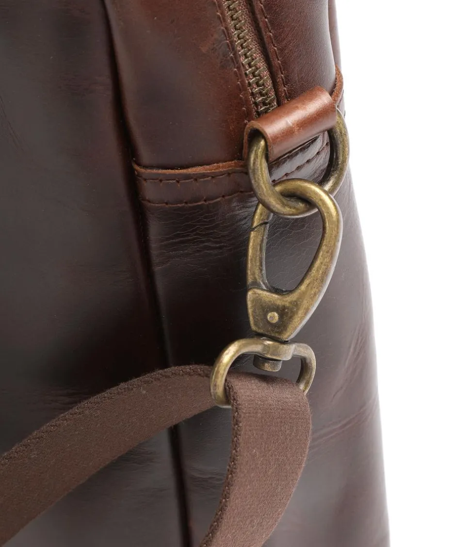 Buckle & Seam Business- & Laptop Bags-Everett Briefcase 15″ cow leather