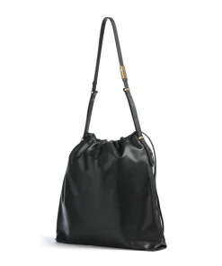Pinko Shoulder Bags|Hobo Bags-Extra Slouchy Bucket bag fine grain cow leather