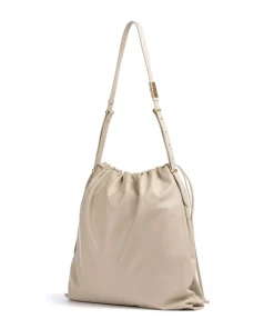 Pinko Shoulder Bags|Hobo Bags-Extra Slouchy Bucket bag fine grain cow leather